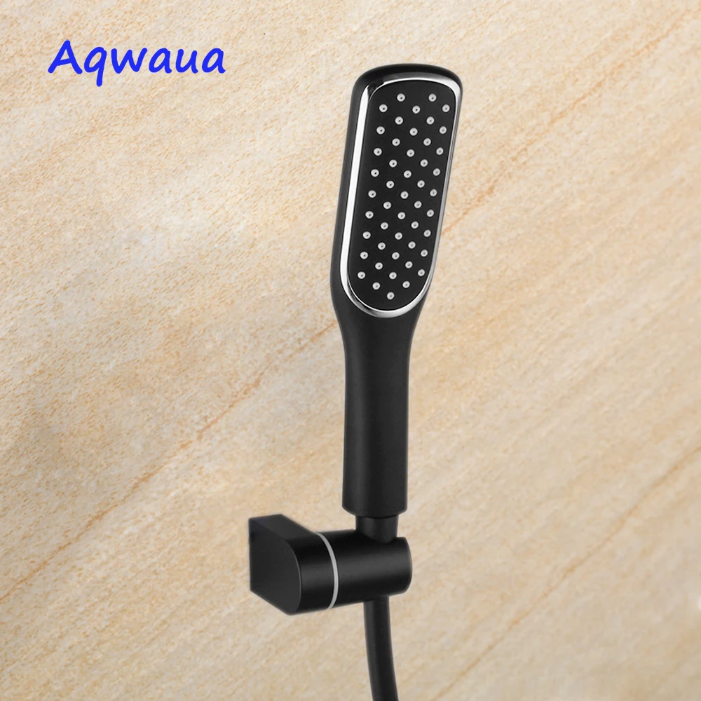 

Лейка для душа Aqwaua, ручной распылитель для ванной комнаты, экономия воды, однофункциональная насадка, бустер, Сменные аксессуары, сумка