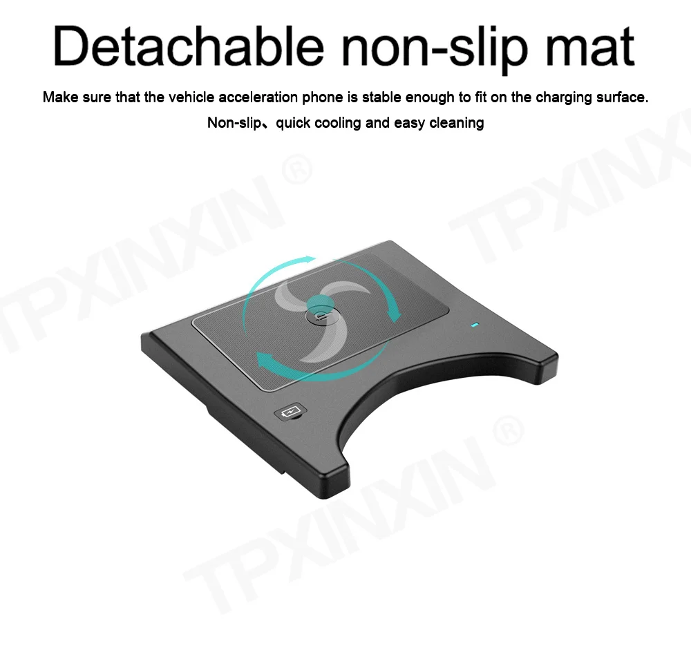 

QI Car Wireless Charger For Honda HR-V 2017 2018 XR-V 2017 Intelligent Infrared Wireless Charging Car Phone Holder For Iphone