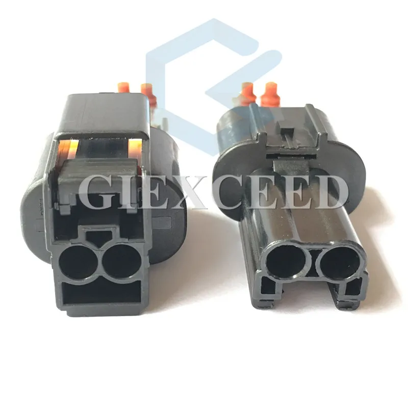 미쓰비시 Souast용 와이어링 하네스 커넥터, 자동차 ABS 센서 플러그, 안개등 소켓, 2 핀 스타터 PB625-02027, 2 세트