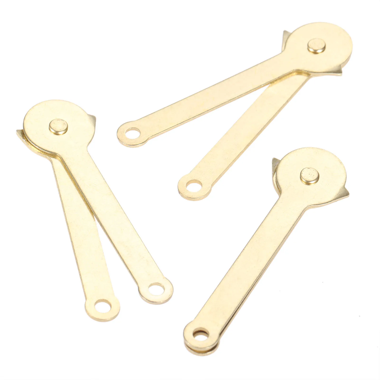 DRELD 2Pcs Lid Support Hinges Box Display Furniture Cabinet Door Kitchen Cupboard Hinges Lid Stays Furniture Fitting 68*8mm