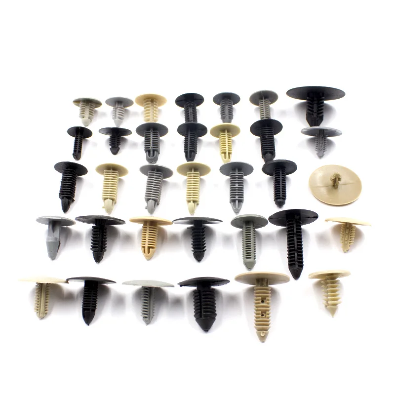 Mixed Auto Trunk roof hood cover plastic fastener rivet clips set for Toyota Honda Nissan Mazda Mitsubishi Lexus SUBARU