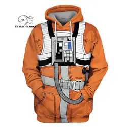 Plstar kosmos x-wing pilot armstrong space suite 3d hoodies/sweatshirt winter herbst lustige harajuku langarm streetwear