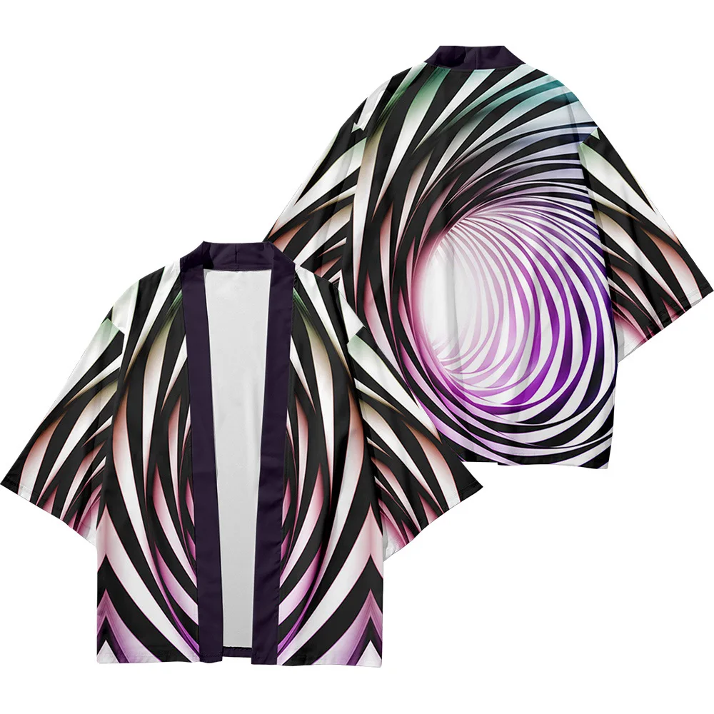 

Модные 3D размера плюс 6XL 5XL 4XL XXL 3XL Свободные японский Кардиган для мужчин и женщин Harajuku кимоно косплей Блузка Топы юката одежда