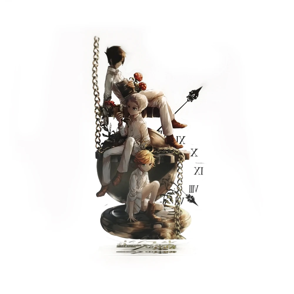 Yakusoku no The Promised Neverland Emma Norman Ray group GM acrylic stand figure model plate holder topper anime