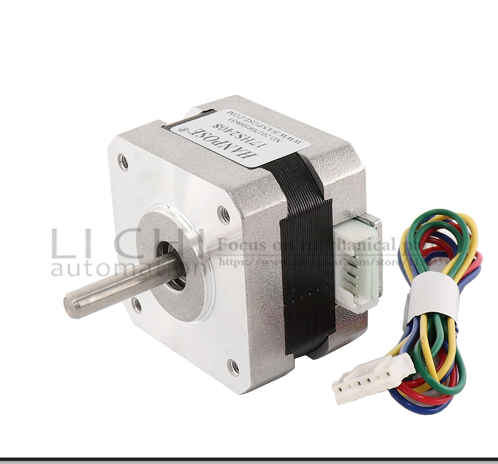 Hochdrehmoment-Zertifizierter 17HS2408 4-Leiter 42 Motor 42BYGH 0,6A 12N.CM CNC Laser- und 3D-Drucker-Motor Nema17 Schrittmotor – Detail 15