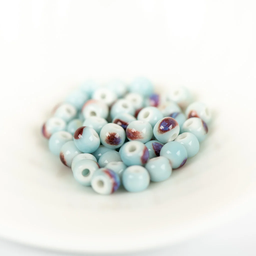 6# 100pcs Standard bead Quality Ceramic beads for necklace making sell by bags Jewlery&Accessories ceramics beads #IY219