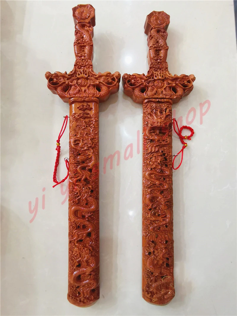 Kowloon Peach Wood Sword, Taoist Magic Tools, Taoist Handicrafts, Peach Wood Sword