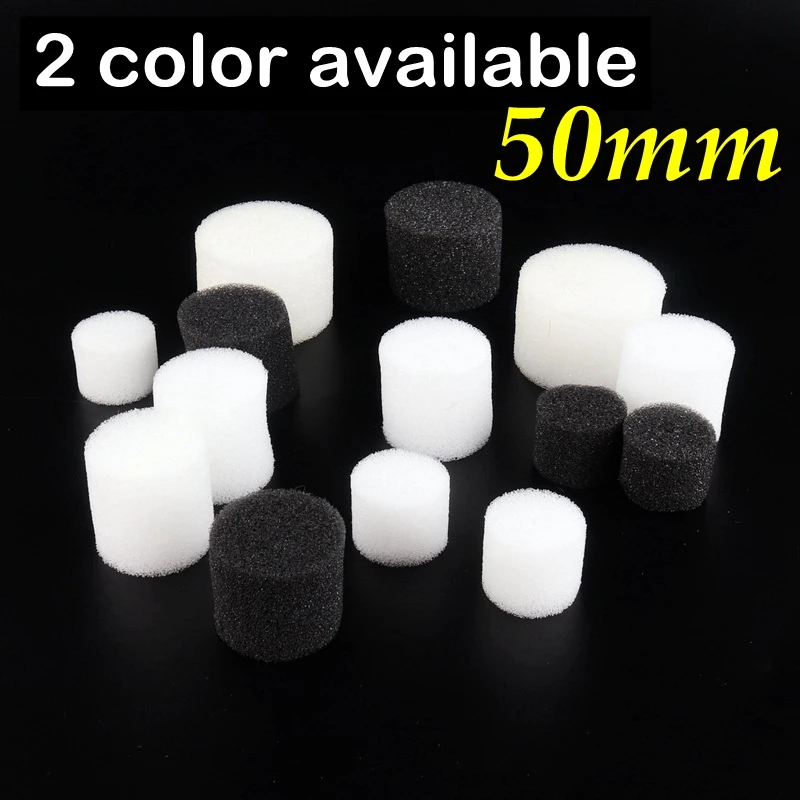 28pcs 50mm Planting Sponges Used For Garden Vegetable Soilless Growing Matched Hydroponic Basket Aeroponics Planting Mesh Pot