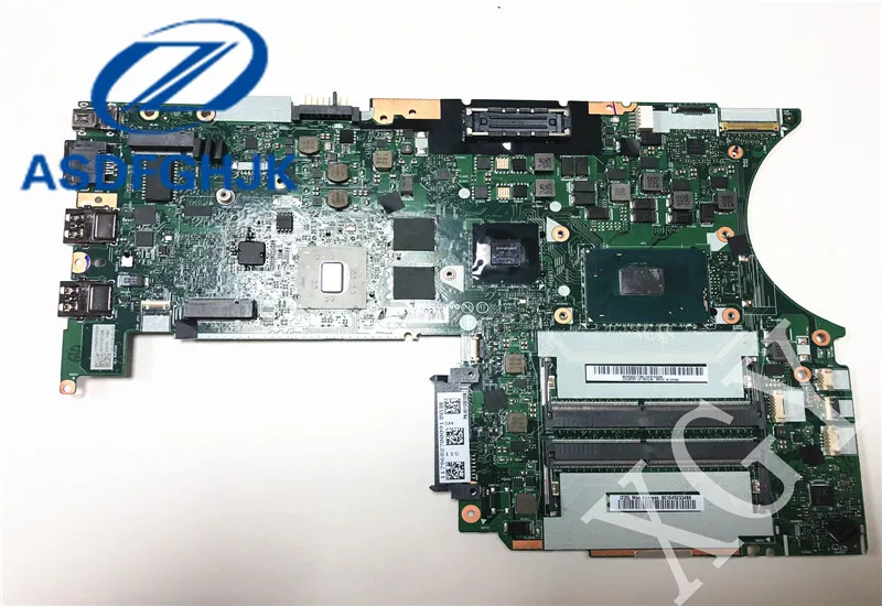 

Laptop Motherboard FRU: 01YR903 For Lenovo For Thinkpad T470P NM-B071 DDR4 i7-7700HQ 940MX 2G 100% Test OK