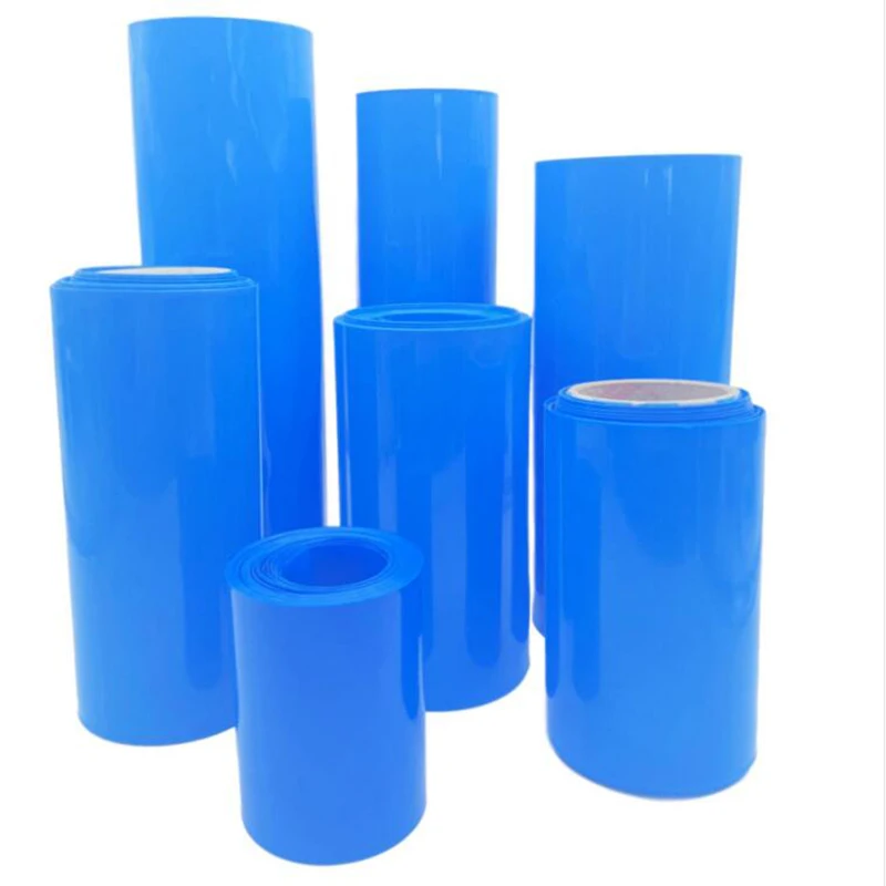 1KG 18650 lithium battery sleeve sheath PVC heat shrinkable tube shrink film of various sizes shrink sheath