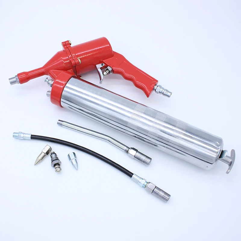 High Quality 400CC Professional Pneumatic Grease Gun Repeating Air Operated Grease Gun Tool