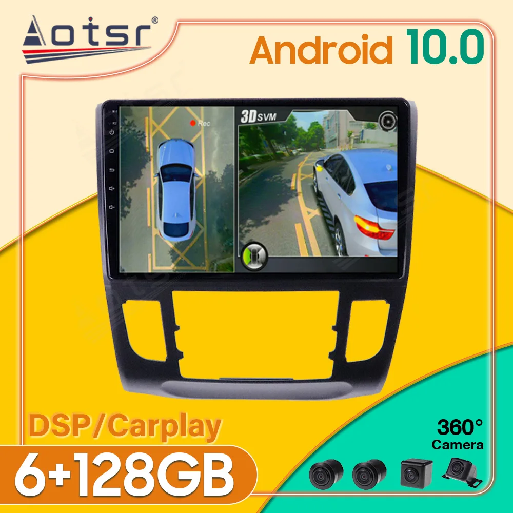 Android10 6+128G 360 camera For Honda Crider 2013-2016 Car GPS Navig Auto Radio Stereo Video Multimedia Player Carplay Head Unit