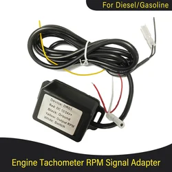 DR01 GR01 Tachometer Sensor Tacho RPM Signal Adapter for Diesel Gasoline Engines 4 Pulse per Round 12V Available Waterproof