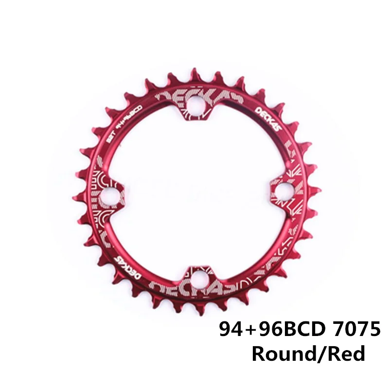 DECKAS 94+96 BCD bicycle chainwheel 32T 34T 36T 38T MTB bike Chainring mountain Crown Round Oval for M4000 M4050 GX NX X1 Crank