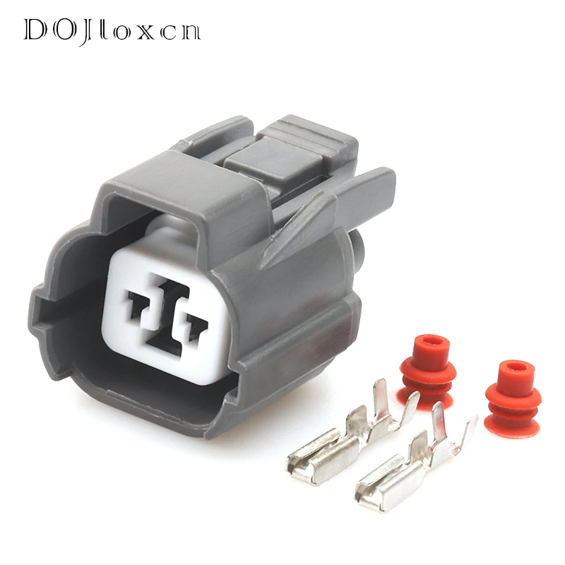 2/10/20/50 Sets 2 Pin Sumitomo Waterproof Electrical Female Male Connector 6181-0070 6189-0129 For Honda Fog Light Horn Socket