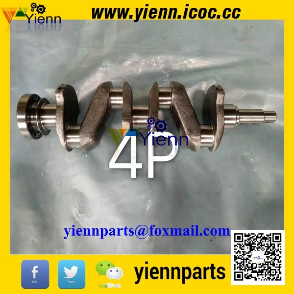 For TOYOTA 3P 4P Crankshaft 13411-78002-71 For TOYOTA Forklift 2FGL-7 2FGL-9 3P Gasoline Engine Repair Parts