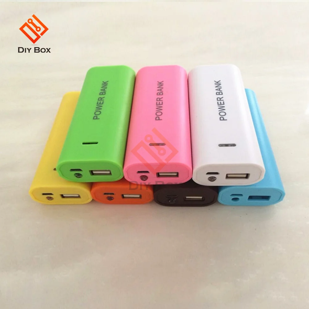 5600mAh 2X 18650 USB Power Bank Battery Charger Case DIY Box For iPhone For Smart Phone MP3 Electronic Mobile Charging In Stock