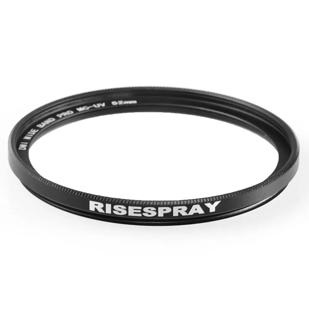 new arrive RISESPRAY 52mm MC UV Ultra-Violet Lens Filter Protector for canon nikon sony pentax camera lens