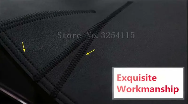 for toyota corolla axio altis g10 2006 - 2012 Leather Dashmat Dashboard Cover Pad Dash Mat Carpet Car Styling Accessories custom