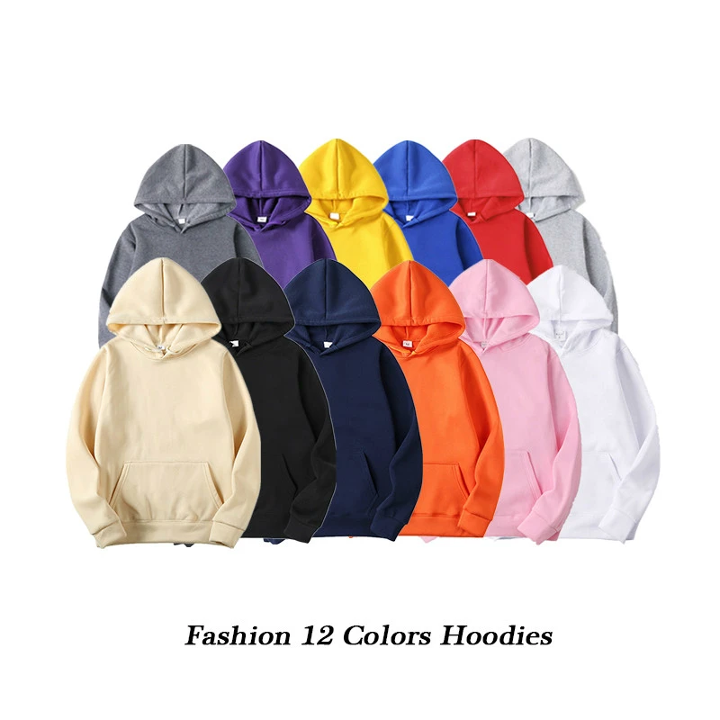 

Men Hoodie Sweatshirts 2020 Autumn Male Hip Hop Streetwear Black White Man Pullover Sweatshirts Hoodies Mens Solid Color Hoodie