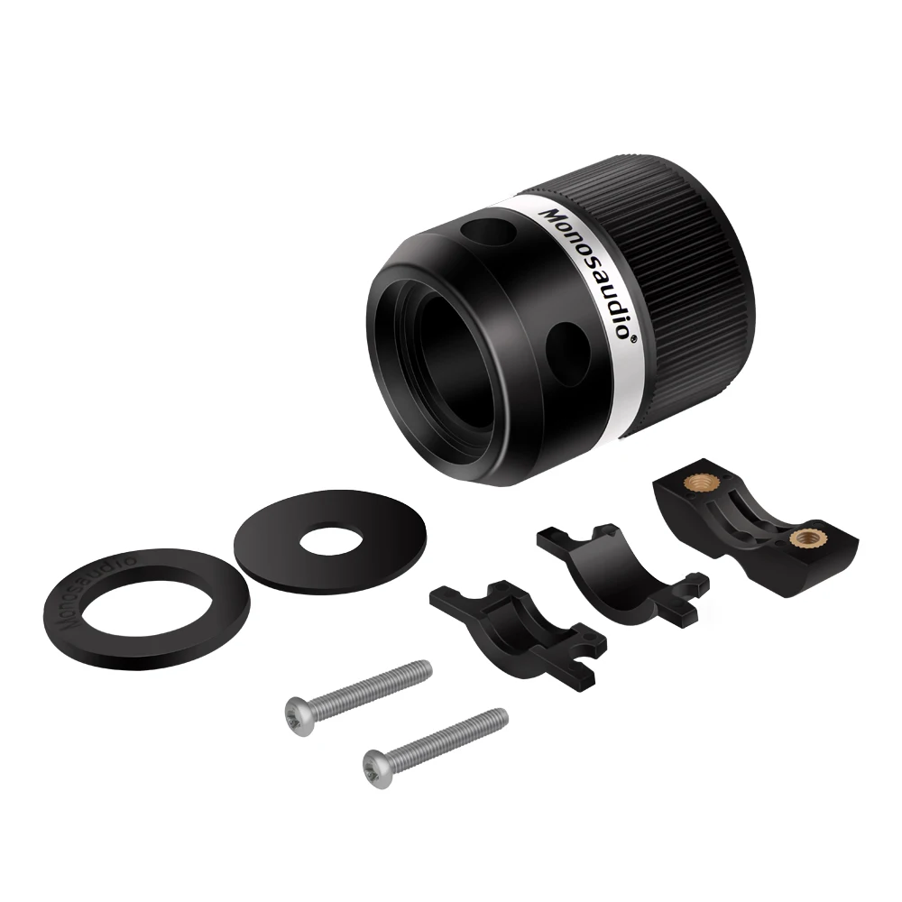 Monosaudio M100R/F100R reines Kupfer rhodiniert US AC Netzstecker American Powe & IEC Stecker für Audio DIY Netzstromkabel