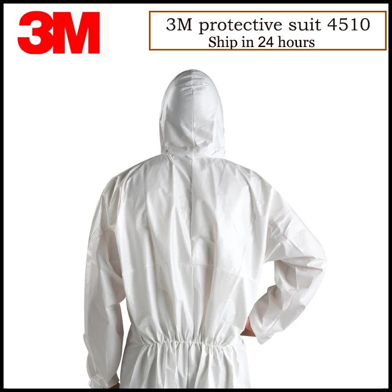 Imagem -06 - Química Vestuário de Segurança de Protecção Descartáveis Coverall Terno com Capuz Anti Partículas Limitado Respingo Químico Líquido Lt074 3m 4510