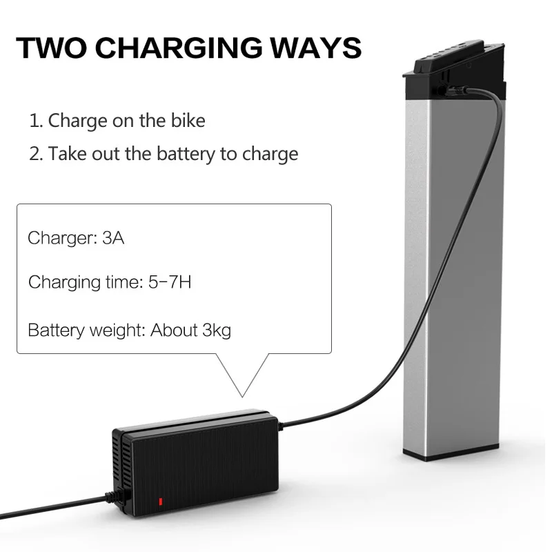 X3000plus 20 Inch Folding Electric Snow Bike,  Fat Tire Mountain Bike, 1000W Powerful Ebike, Front & Rear Dual Suspension