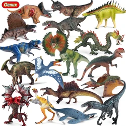 Oenux Jurassic Dinosaur Toy Pterodactyl Velocirapto Indominus Rex Action Figures Animals Model PVC Education Kids Brinquedo Gift