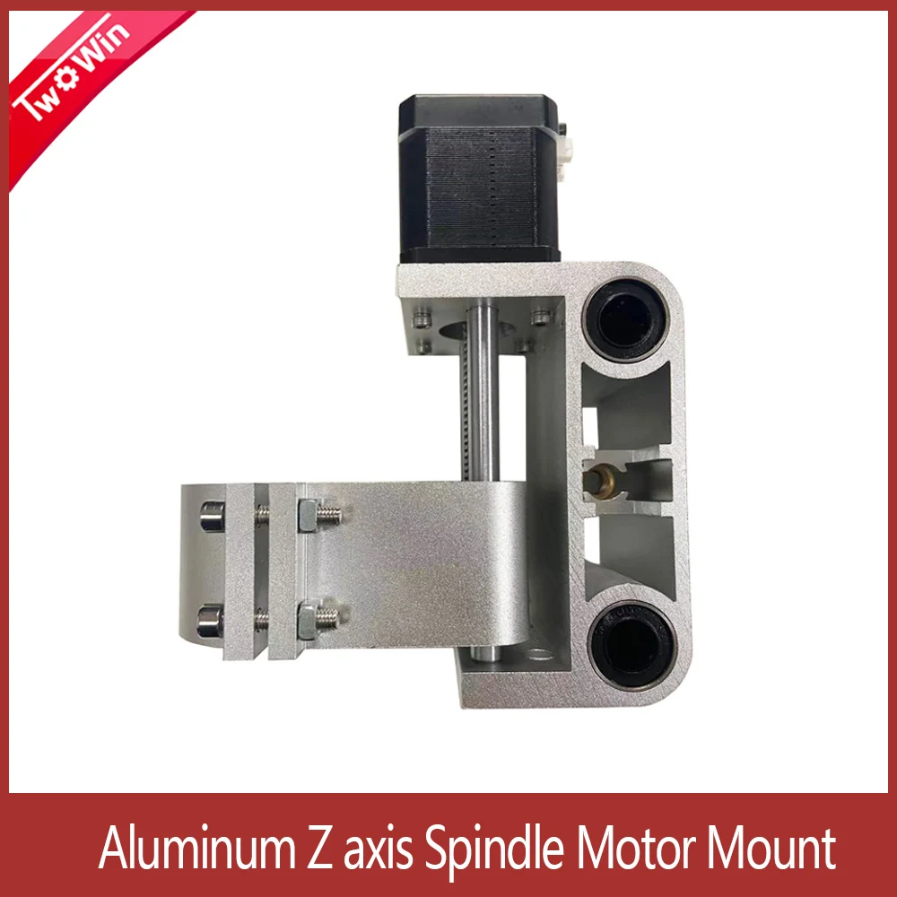 CNC 3018 MAX Aluminum Z axis Spindle Motor Mount 200W Spindle Holder 52mm Diameter for CNC 3018 MAX