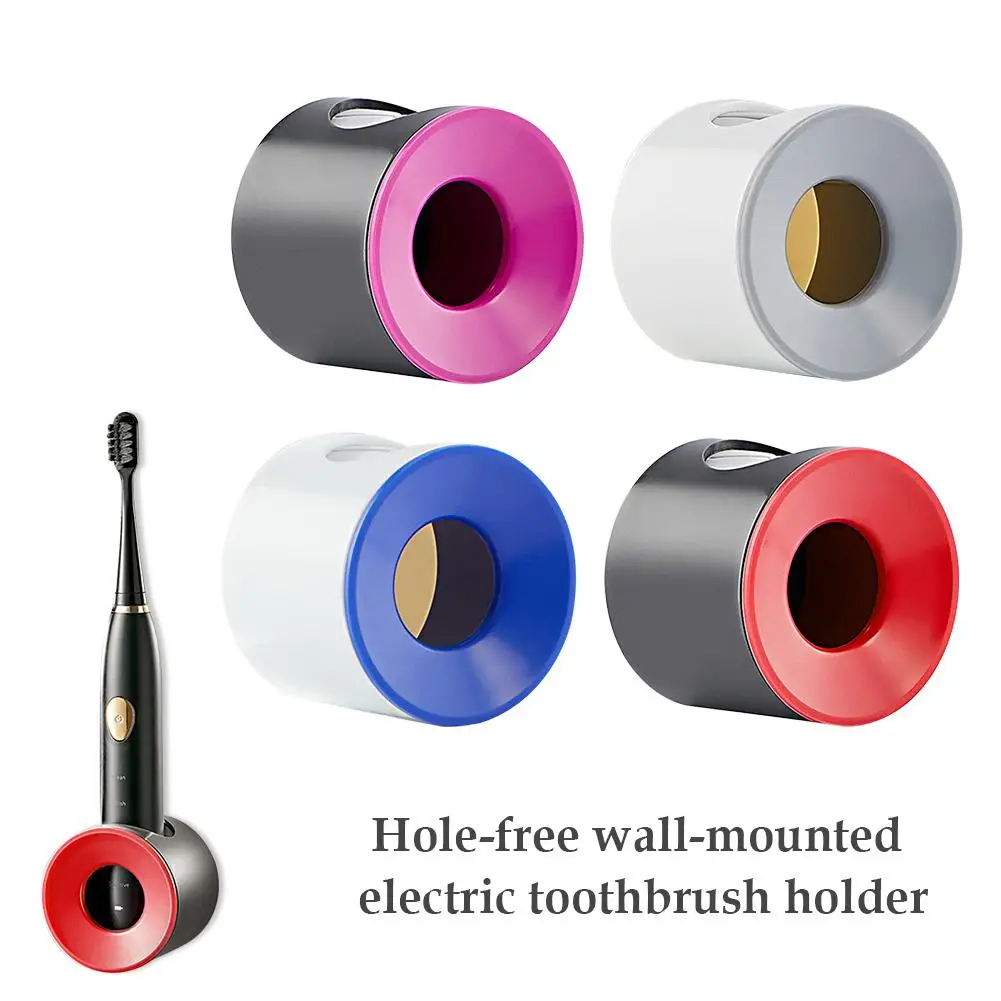 ABS Electric Toothbrush Holder Wall-mounted Storage Base Stand Tooth Storage Shelf