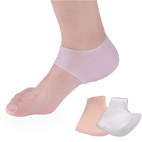 1Pair Feet Care Socks Silicone Moisturizing Gel Heel Socks Foot Skin Care Protectors Anti cracking Heel Protector Pain Relief