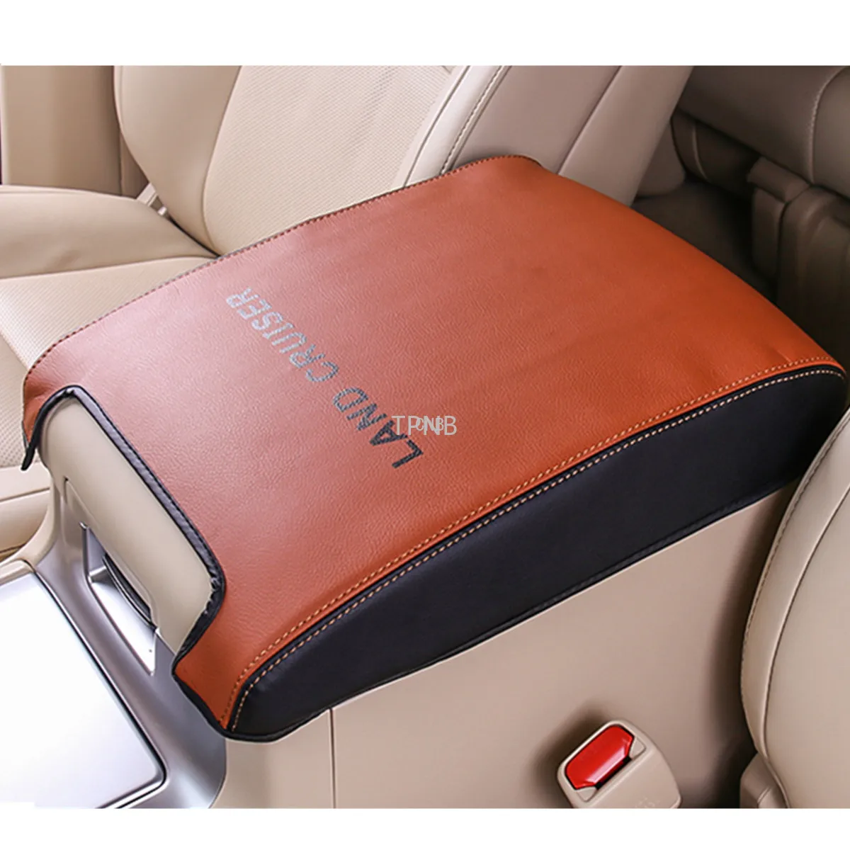 Leather Car Armrest Case Cover for Toyota Land Cruiser 200 LC200 2008 2009 2010 2011 2012 2013 2014 2015 2016 2017 2018