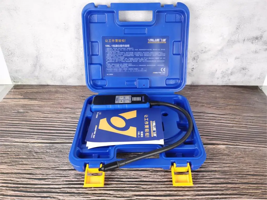 VML-1 Elektronische Lek Detector R410 R22 R32 Koelmiddel Detectie Halogeen Auto Airconditioner Halogeen Detector