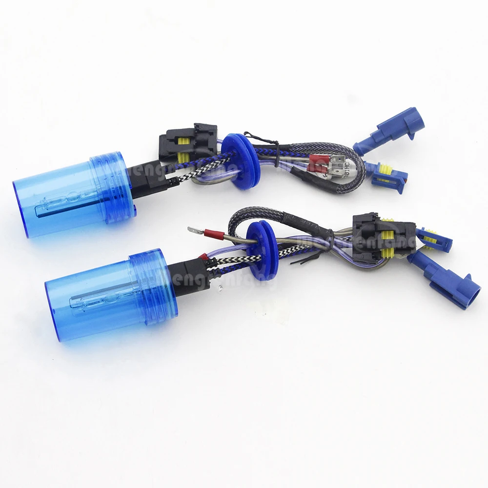 High Bright AC Xenon Bulb 55W 9000LM HID Xenon Lamp 4300K 5800K Car Headlight Fog Light H1 H7 H3 H8 H11 9005 9006 9012 D2H 881