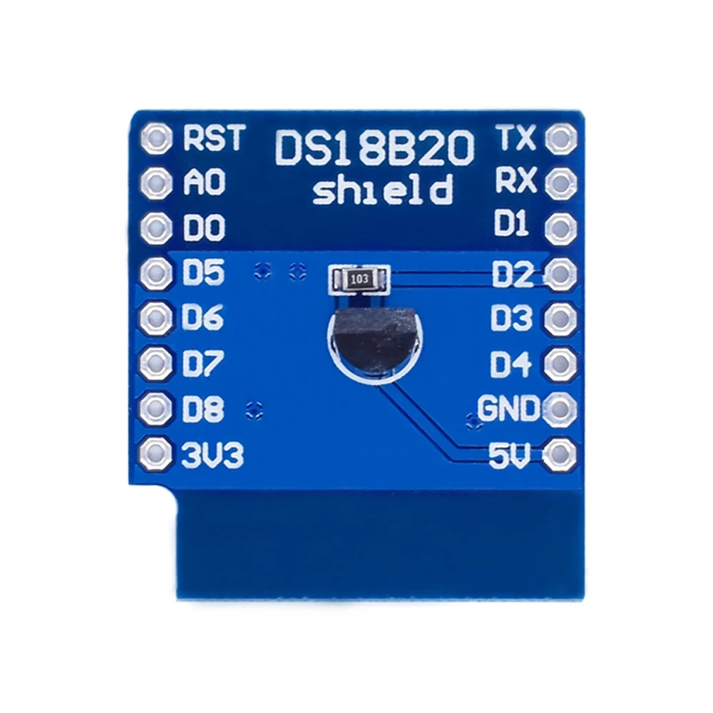 Módulo DS18B20 para D1 MINI DS18B20 Módulo de sensor de medición de temperatura para AEAK d1 mini