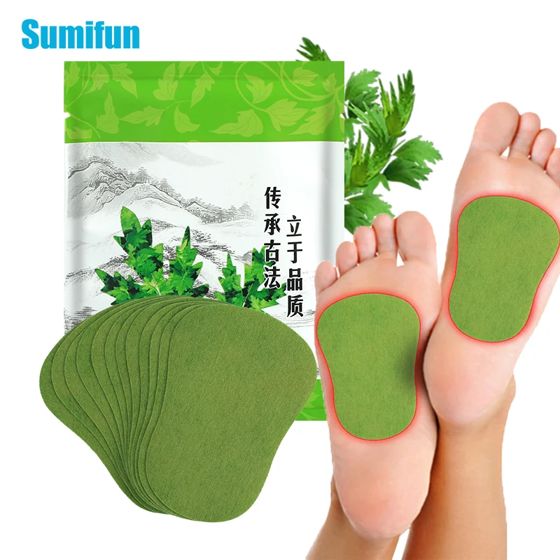 

12/24/36pcs Detoxification Wormwood Foot Patch Pain Relief Plaster Relieve Stress Help Sleeping Weight Loss Body Slimming Pad