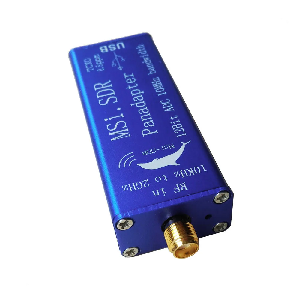 MSI.SDR 10kHz to 2GHz Panadapter SDR receiver 12-bit ADC