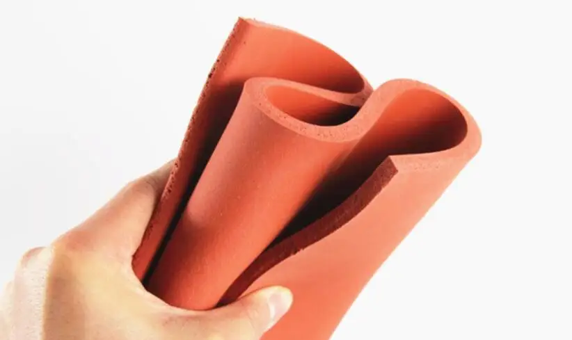 

1mm/2mm/3mm/4mm/5mm/6mm High Quality RED silicone pad Super soft sponge foam board For heat Resist Cushion Size 500x500mm