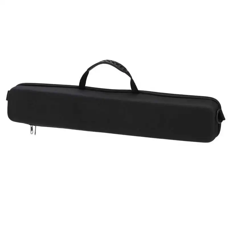 XinGeeek Funda Portátil Para Caña De Pescar - Bolsa Rígida De EVA A Prueba De Golpes Con Correa De Hombro, 54x19x9 Cm, Negro