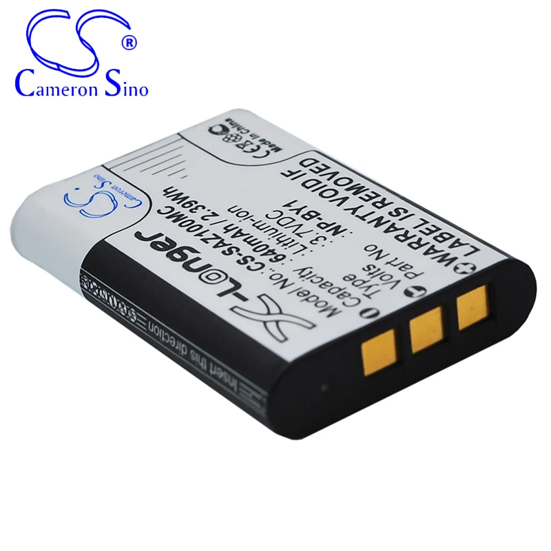 Batterie pour caméra d'action Sony Mini AZ1 HDR-AZ1VR/W HDR-AZ1/W HDR-AZ1VR, NP-BY1 V, pour appareil photo numérique Sony 3.70