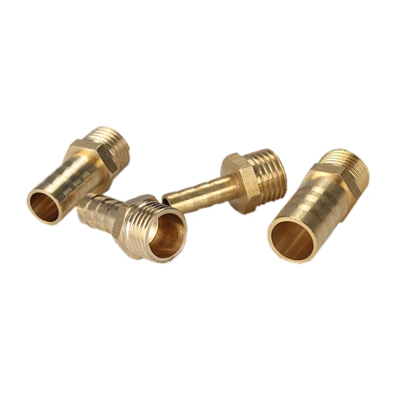 

100PCS High Quality BT-PC Copper Gas Hose 4 Points External Thread Adapter Copper Pagoda Nozzle Outer Wire Pagoda Connector PC