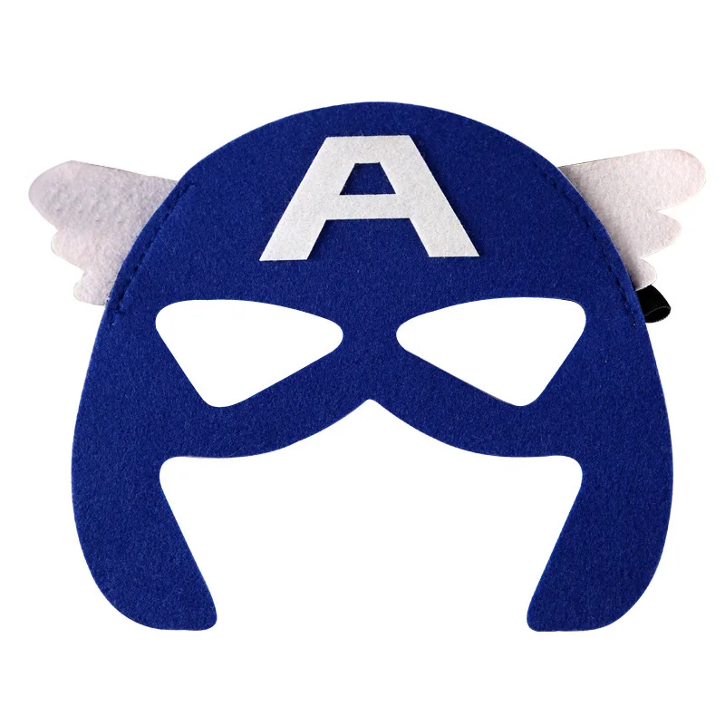 Super Hero Halloween Cartoon Geburtstag Cosplay Anime Party Masken 10 Teile/los Weihnachten Kinder Machen Kleid Up Spielzeug Kinder Geschenk Junge