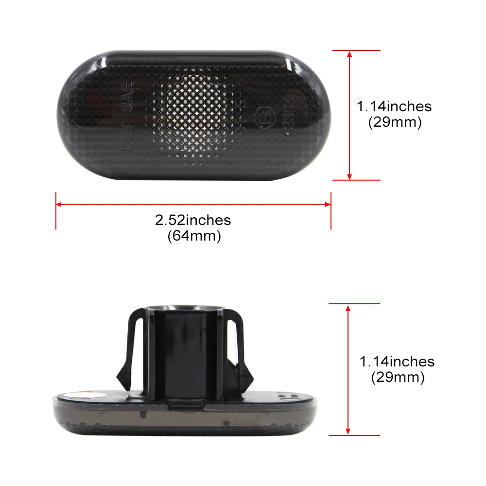 For Dacia Nissan INTERSTAR PRIMASTAR Renault Megane SCÉNIC Clio1 2 KANGOO ESPACE Smart opel MOVANO VIVARO Side Marker light