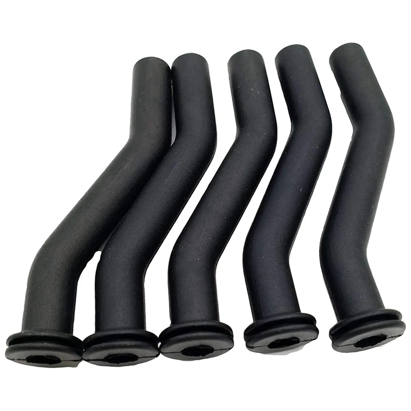 5Pcs Vacuum Hose 596163 593998, 797408, Black For Briggs & Stratton