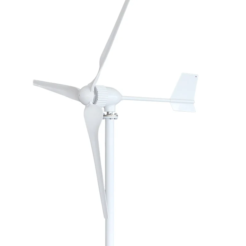 

New Arrival 1000 Watts Wind turbine 3 Long 1000mm Nylon Fiber Blades with 1KW 24V 48V Output JSBCXNY Free Energy Generator