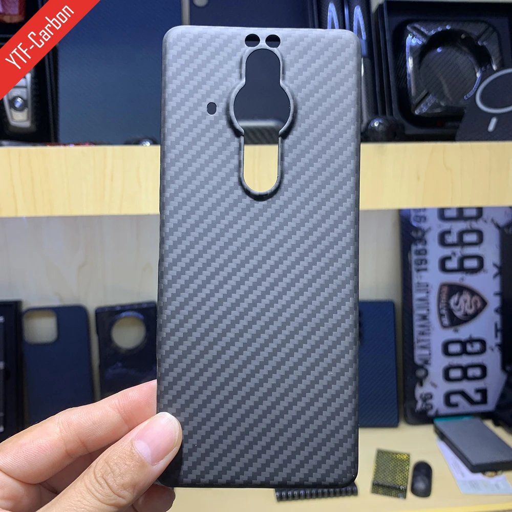 

YTF-carbon real carbon fiber case For Sony xperia pro-i case,Aramid fiber Ultra-thin anti-drop xperia pro-i Phone Cover