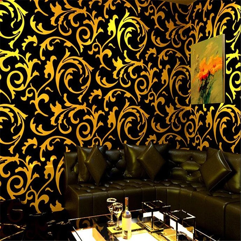 wellyu  Ktv wallpaper karaoke flash wall covering 3d reflective special bar theme box corridor ceiling background wall paper