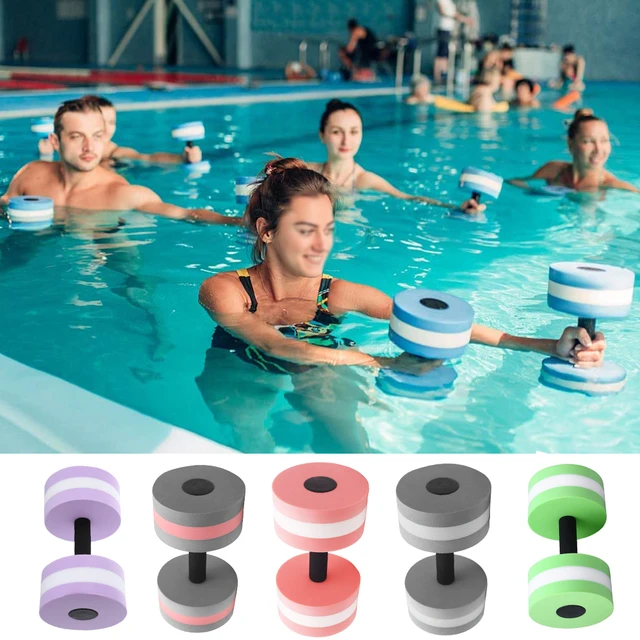 Water Dumbbells Aquatic Fitness Eva Water Aerobics Dumbbell Water Dumbbell Barbell Dumbbells Aliexpress