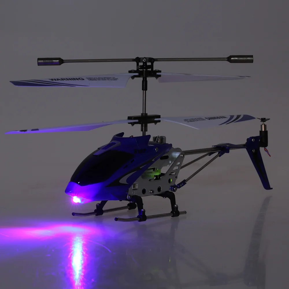Syma S107G/W25 Rc Helicopter 3.5ch Alloy Copter Built-in Gyro Airplane Anti-fall Kids Flashing Light Mini Helicopter Toy Gift