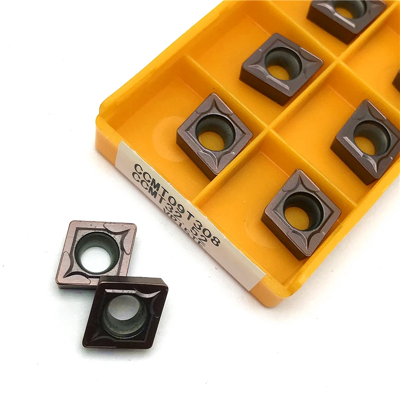 Imagem -04 - Ferramenta de Torneamento Interno Carbide Insert Ferramenta de Torno de Alta Qualidade Processamento de Aço Cnc Ferramenta de Torneamento Ccmt060204 Ccmt09t304 Ccmt09t308